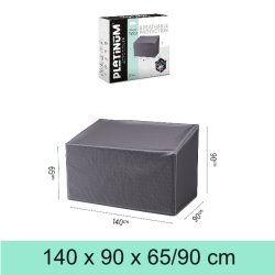 Overtrk til sofa / lounge sofa / Havebnk 140 x 90 x 65/90