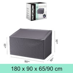 Overtrk til sofa / lounge sofa / Havebnk 180 x 90 x 65/90