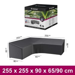 Overtrk til l formet loungest 255 x 255 x 90 x 65/90