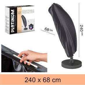 Parasolovertrk 240 x 68 cm Med lftestang - Aerocover
