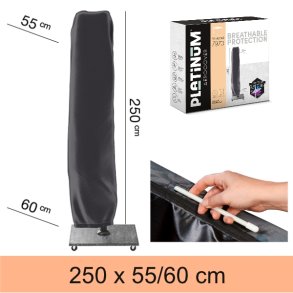 Parasolovertrk 250 x 60 cm Med lftestang - Aerocover
