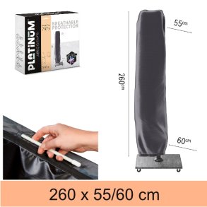 Parasolovertrk 260 cm Med lftestang - Aerocover