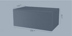 Bredde op til 110 cm