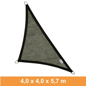 Coolfit solsejl 4,0 x 4,0 x 5,7 m Triangel 90 grader