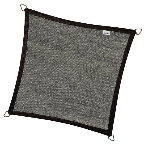 Coolfit solsejl 3,6 x 3,6 m Sort
