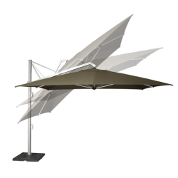 Hngeparasol Icon Premium med parasolfod og overtrk