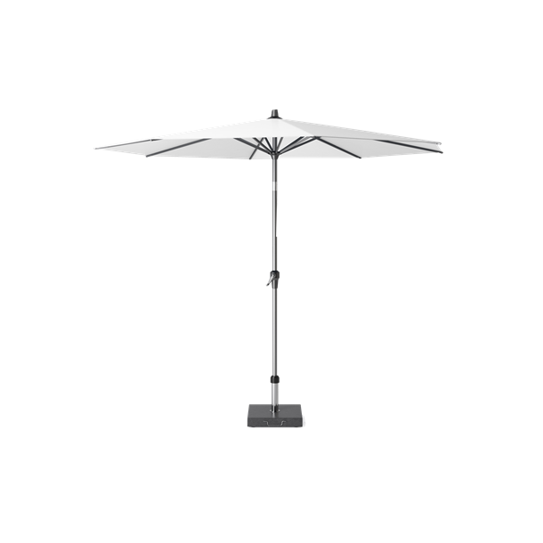 Parasol 3,0 m Riva - Markedsparasol med flip - Parasolfod og overtrk Rosa