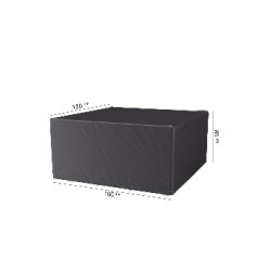 Overtrk til havembler 160 x 150 x 85 cm