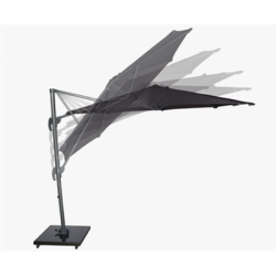 Hngeparasol Voyager T1 2,5 x 2,5 m med Fod og overtrk
