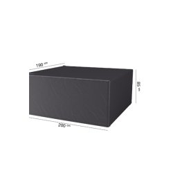 Overtr�k til havem�bler 200 x 190 x 85 cm