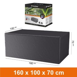 Overtrk til havebord 160 x 100 x 70 cm - Aerocover 