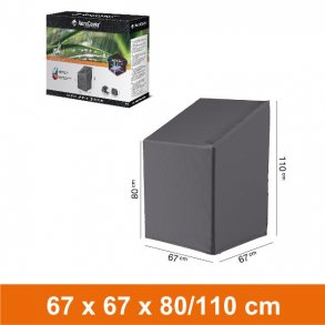 Overtrk til havestol 67 x 67 x 80/110 cm - Aerocover