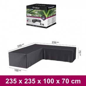 Overtrk til L formet loungest 235 x 235 x 100 x 70 cm