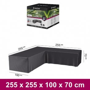 Overtrk til L formet loungest 255 x 255 x 100 x 70 cm