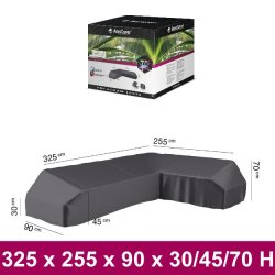 Overtrk til L formet loungest 325 x 255 x H30/45/70 Hjre