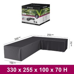 Overtrk til L formet loungest 330 x 255 x 100 x 70 Hjre