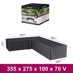 Overtrk til L formet loungest 355 x 275 x 100 x 70 venstre